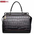 Best Price as low as $131.00 Zooler Brand 2016 genuine leather bag Alligator grain leather handbag womens leather bag handbags cross body bolsas tote#6125