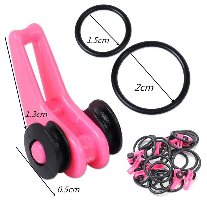 

10pcs/Set Plastic Fishing Hook Keeper for Fishing Rod Pole Lures Bait Tackle Safety Holder Tools MSD-ING