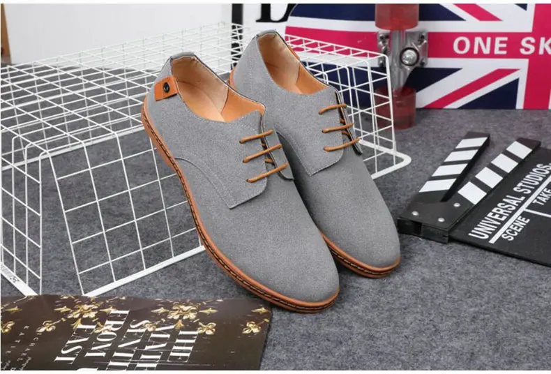 Men's Casual Shoe moccasins mens breathable men casual shoes size 48 oxford shoes for men 2018 oxfords sizes 45 46 47 48 (10)