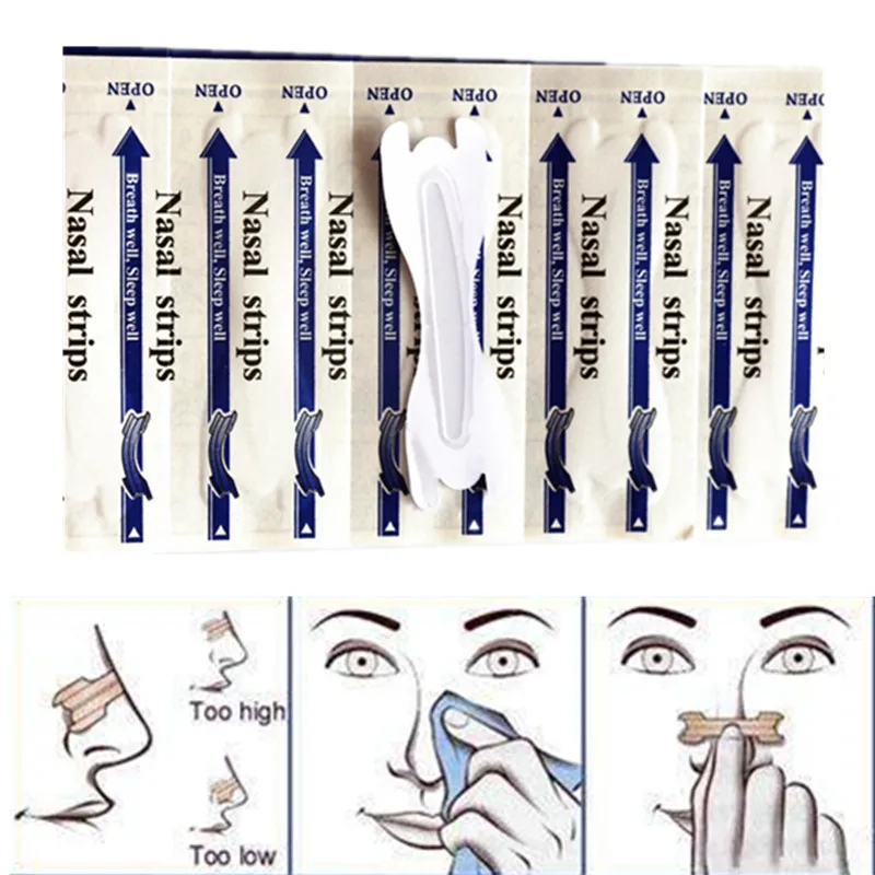 snoring nasal strips