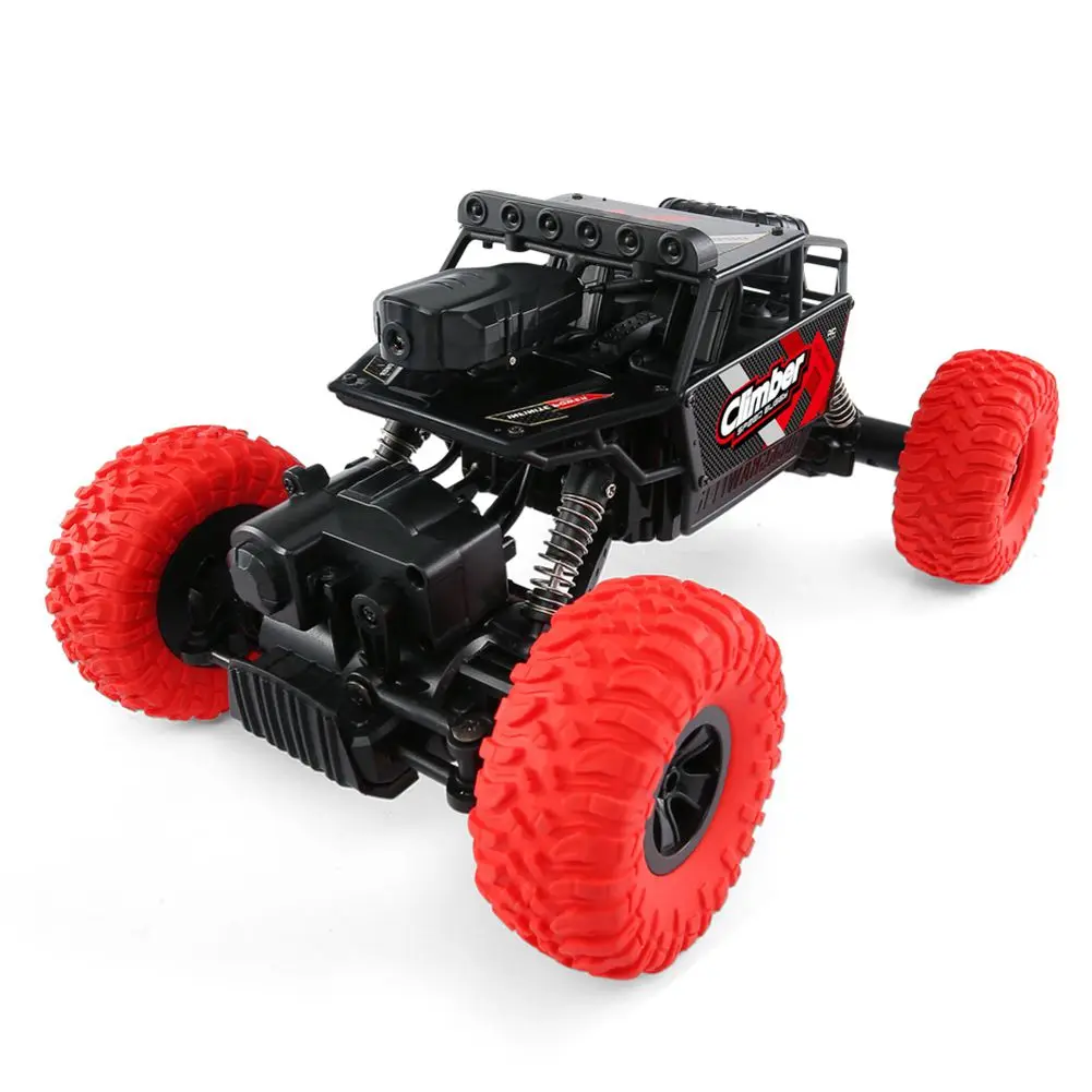 

JJRC Q45 RC Cars 1/18 2.4GHz 4WD RC Off-Road Car WiFi FPV 480P Camera APP Control Independent Suspension System Cars Toys Gift