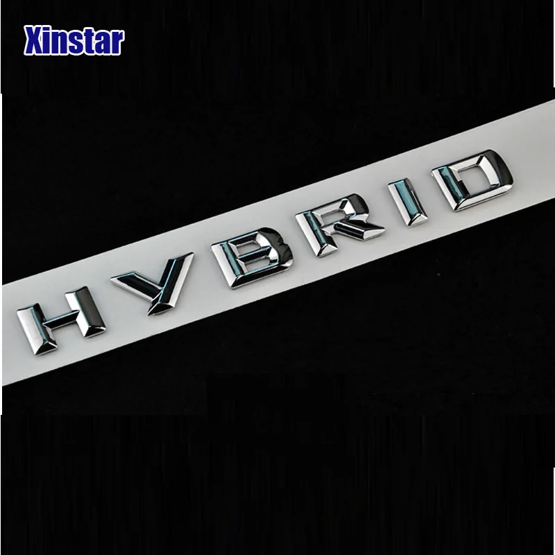 

ABS HYBRID Badge car rear emblem sticker for Mercedes Benz w117 cla45 w205 c63 w212 e63 w207 w176 a45 x156 gla45 AMG Styling