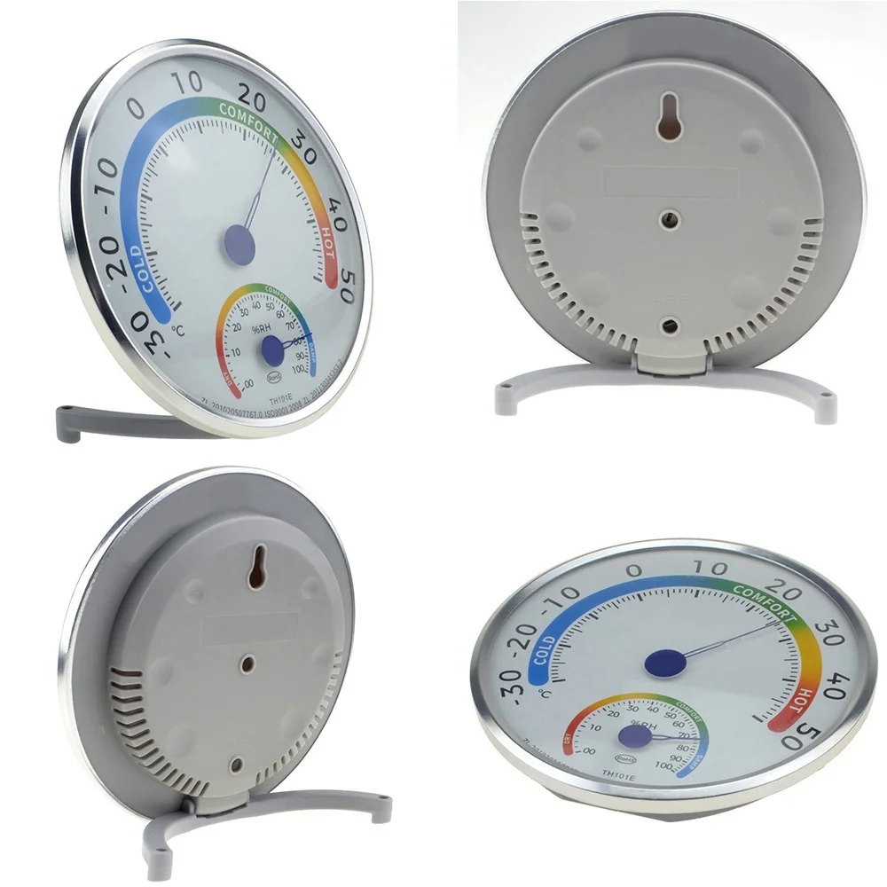 Термометр и гигрометр для общего офиса подарок ремесла качество ABS пластик и стекло панель Крытый термометр и гигрометр