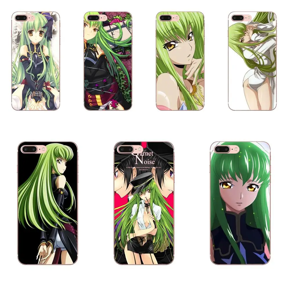 Японский Аниме Сексуальная девушка код Geass Cc для Xiaomi Redmi Mi Note 7 8 9 SE Pro Lite Go