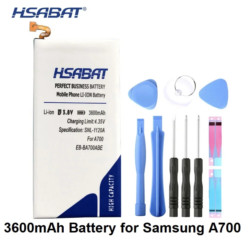 

HSABAT EB-BA700ABE 3600mAh Battery for Samsung Galaxy A7 2015 A700 A700FD A700S A700L A700F A700H A700K A700X A700YD A7000 A7009