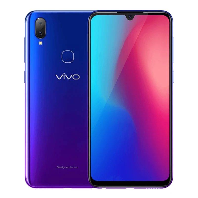 Мобильный телефон Vivo Z3 6 3 дюймов экран капли воды 4 ГБ/6 ГБ + 64 Гб/128 восьмиядерный