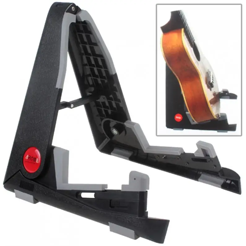 

Adjustable Foldable ABS Guitar Ukulele Stand A-frame Holder Bracket Mount for Ukulele Violin Mandolin Musical Instrument