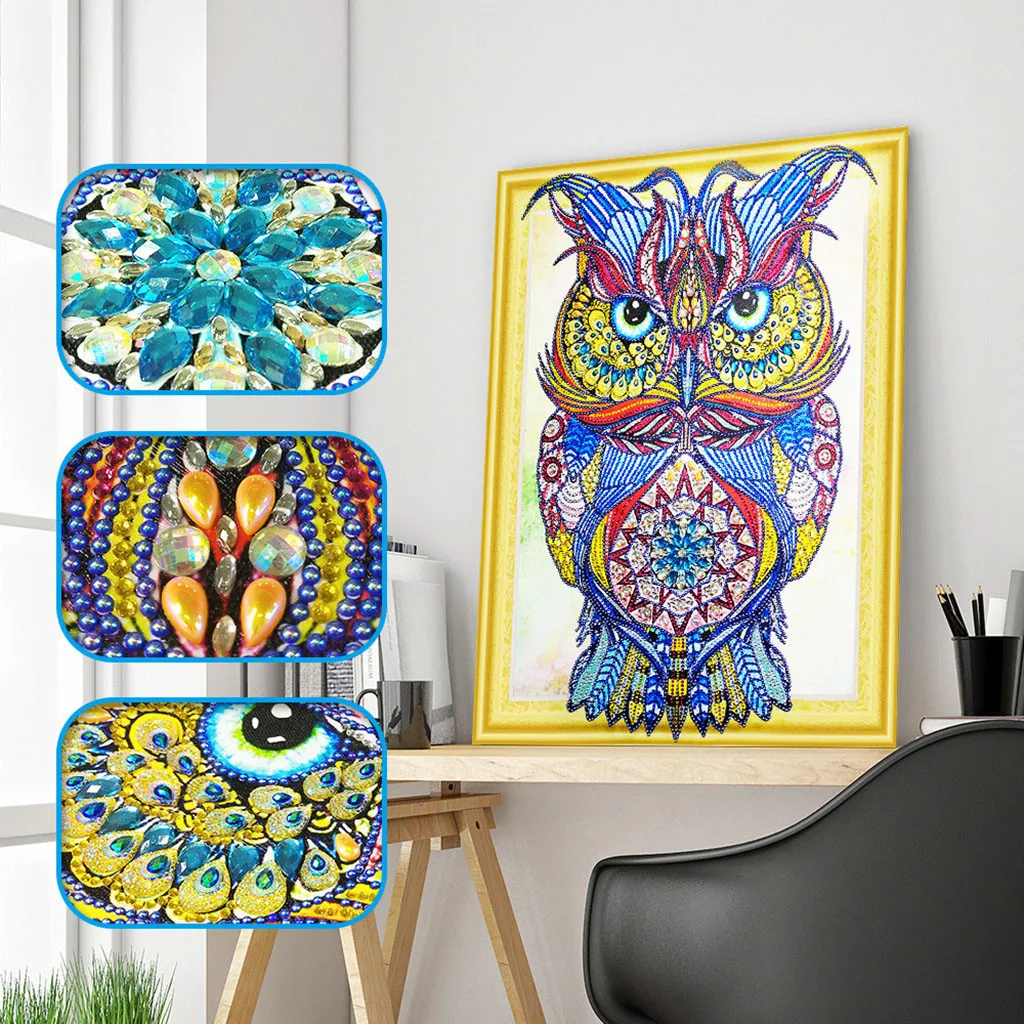 

Special Shaped Diamond Painting DIY 5D Partial Drill Cross Stitch Kits Crystal custom daimond painting accessoires painting tool