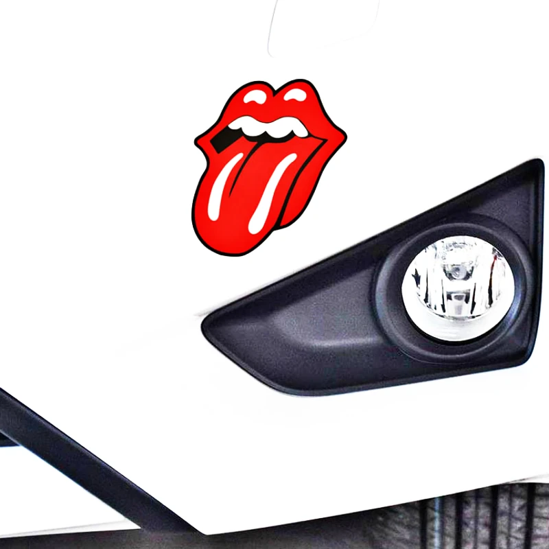 

Etie Car Decoration Red Tongue Graffiti UK US China Car Sticker Decal for Toyota Ford Chevrolet Volkswagen Golf Honda Hyundai