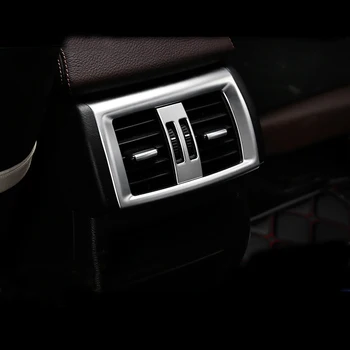 

Car Interior Rear Armrest Box Air conditioning Vent Outlet Cover Trim frame strip Stickers for BMW X3 F25 X4 F26 Accessories