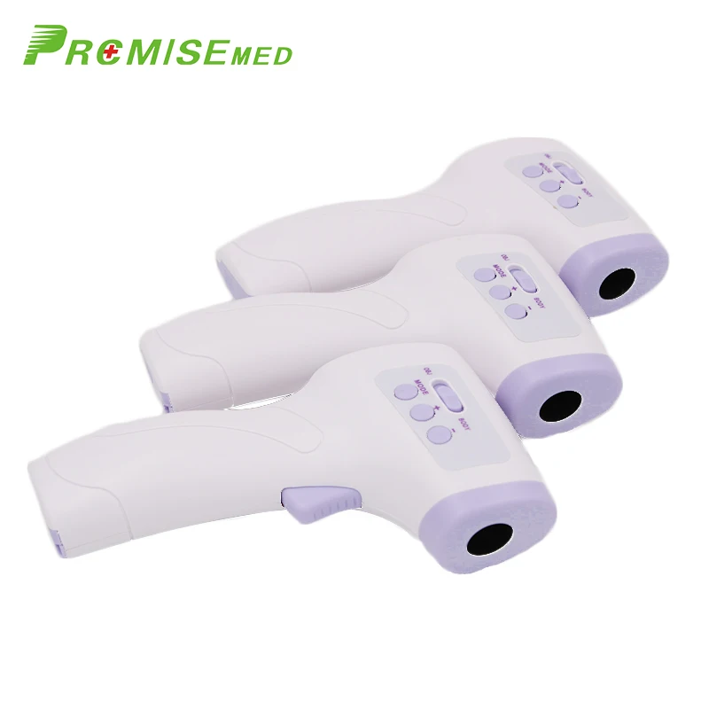 pr+mise Muti-fuction Medical Baby/Adult Digital Thermometer Infrared Forehead Body Thermometer Gun Non-contact