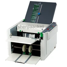 Automatic Paper Folder Machine Electric Folding Machine Crease Machine Stacker paper Folding Machine RD-297 1pc