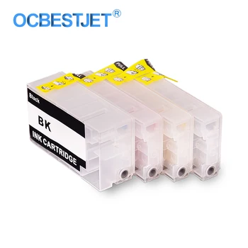 

4Colors/Set For Canon PGI-1100 PGI-1100XL Refillable Ink Cartridge With ARC Chip For Canon MAXIFY MB2010 MB2310 Printer