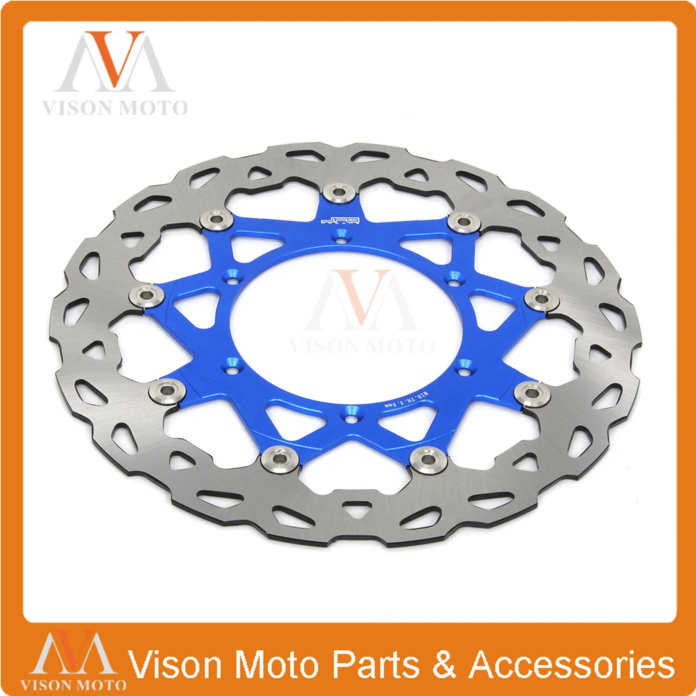 320MM Front Wavy Floating Brake Disc Rotor For Yamaha YZF WRF YZ250