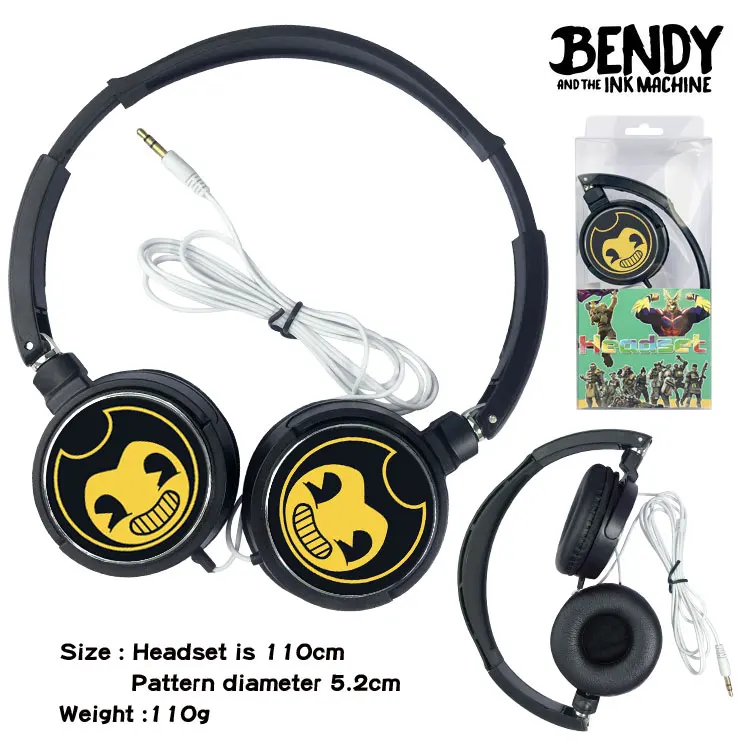 

Cartoon Bandy Wired Headphones Children Over-Ear Headset Gaming Earphones Adjustable Headphone for Phones and Music