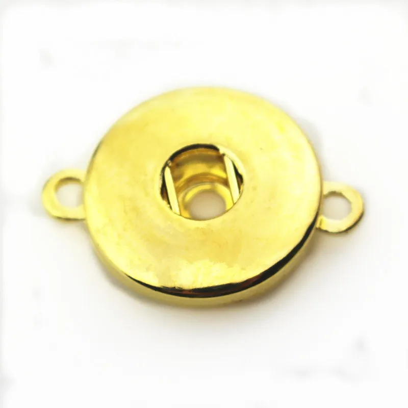 20pcs/lot Gold Snap Button Accessories Interchangeable DIY 18mm Ginger