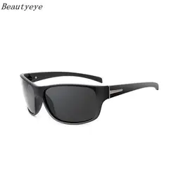 Beautyeye поляризованные очки спорта Для мужчин марка 2018 новый черный для вождения очки солнцезащитные очки Óculos De Sol UV400 P533