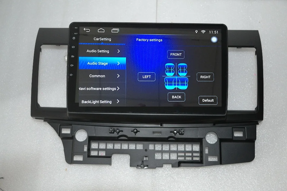 Discount 10.1inch 1024 x 600 quad core Android 7.0 for MITSUBISHI LANCER ,car deckless gps navigation,radio,3G,Wifi, 25