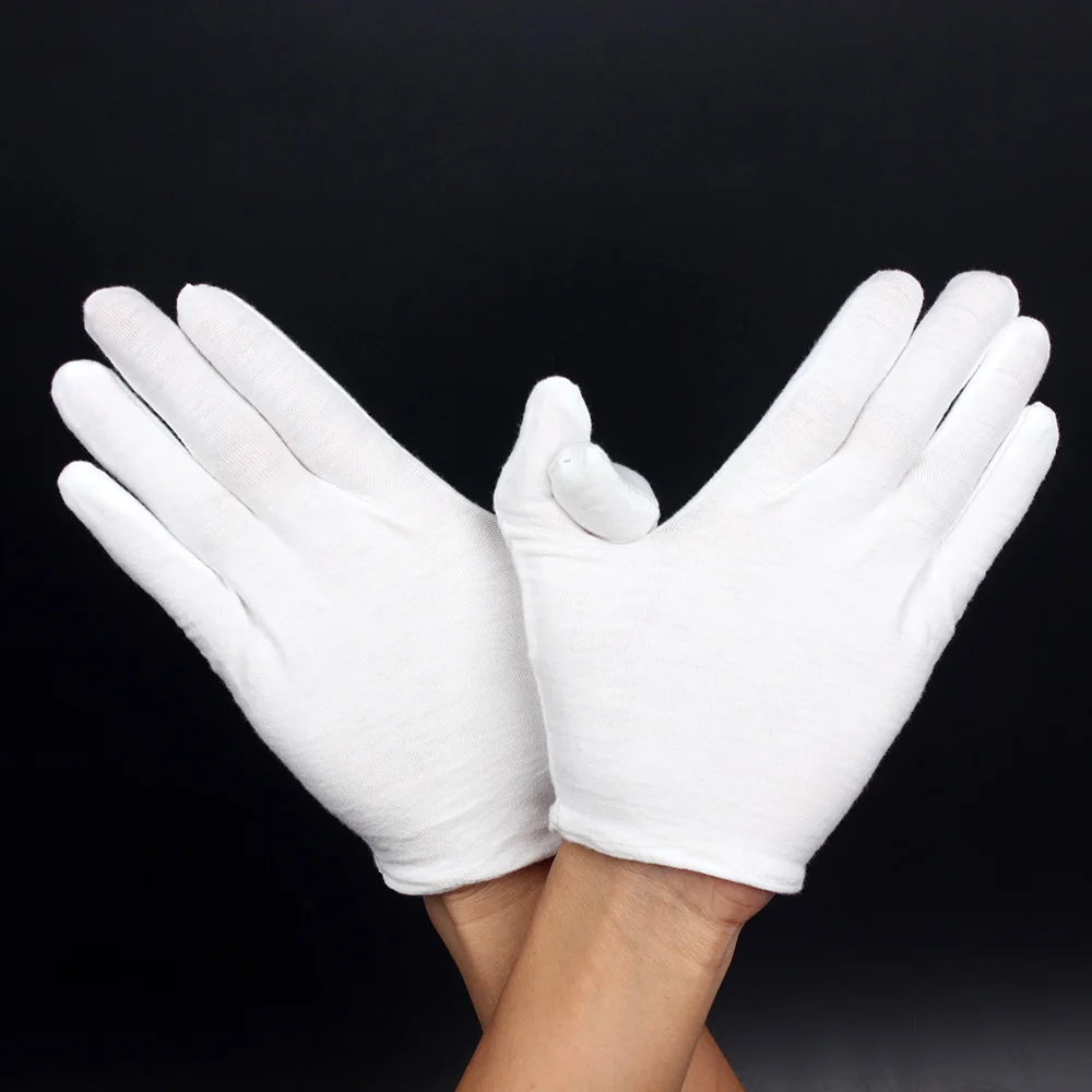 

Hot Sale White Performance Golves for Saxphone Trumpet Flute Clarinet Marching Bands Musical Instrument Parts and Accessoris