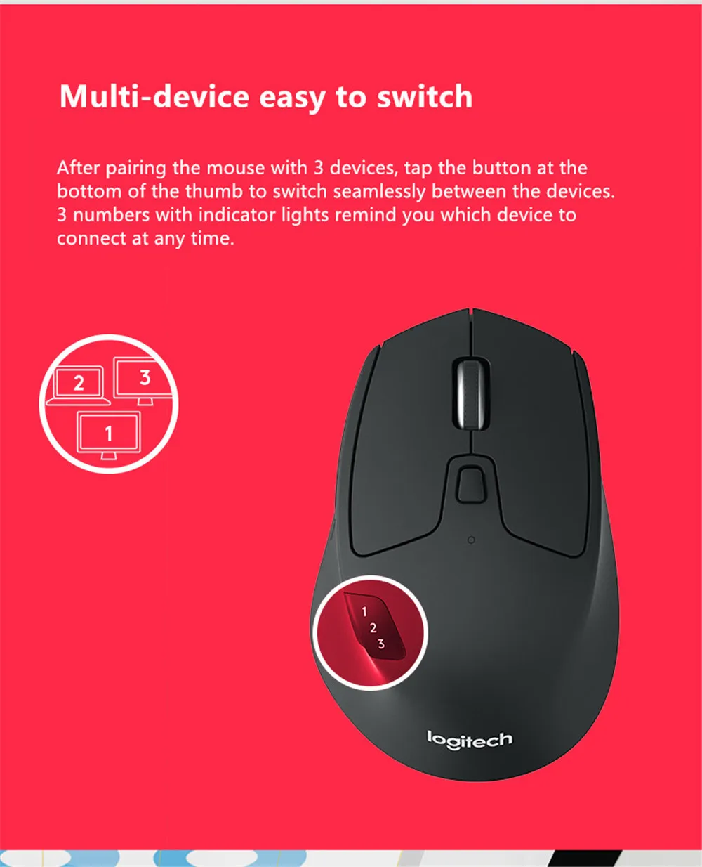 logitech M720 Беспроводная bluetooth-мышка игровой ноутбук компьютер игровая мышь оптический, эргономический Мышь Универсальный Приемник