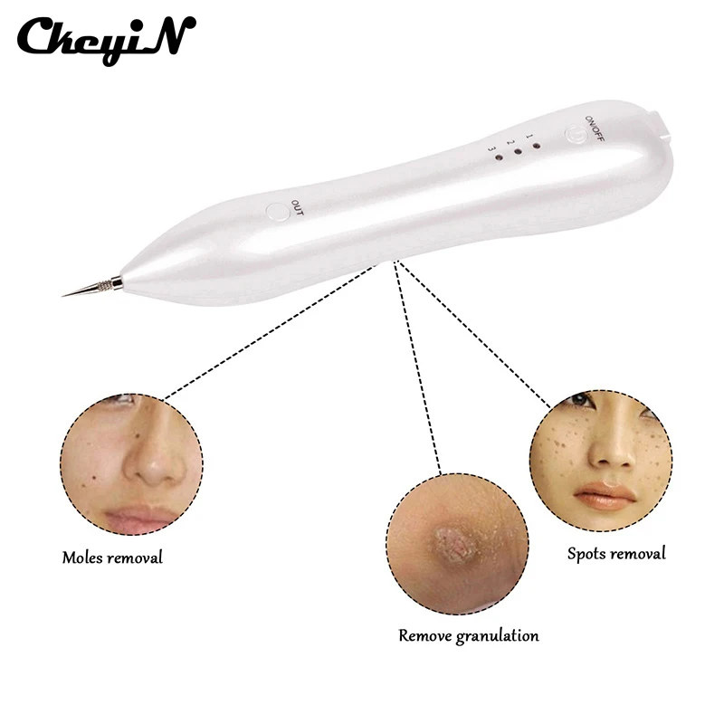 

CkeyiN Electric Ion Mole Removal Tool Dark Spot Remover Freckle Dot Wart Removal Machine Face Skin Care Needles Beauty Device 43