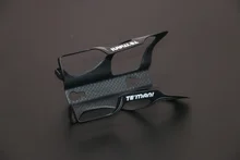 Temani Completo Camino de la Fibra de Carbono Titular De Montaje Para Bicicleta Ciclismo 3 K Botella de Agua