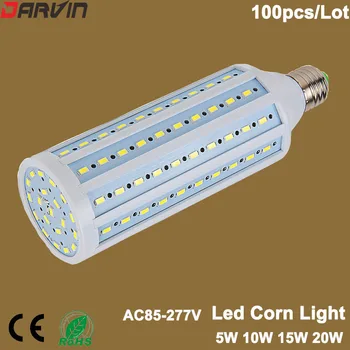 

Led Bulbs E27 E14 Led Light 5W 10W 15W 20W Energy Saving Lamp Intelligent Constant Current Corn Light 85-265V 110V Free Shipping