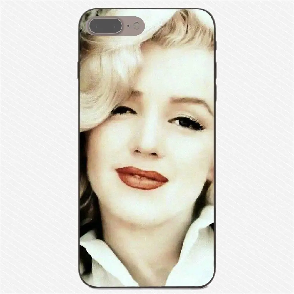 2019 Гибридный Мэрилин Монро для Huawei Honor 5A 6A 6C 7A 7C 7X 8A 8C 8X 9 10 P8 P9 P10 P20 P30 Mini Lite Plus Мягкая