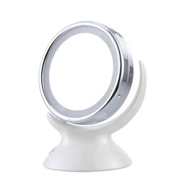 Adjule 5x Magnification Lighted Led Makeup Mirror Bathroom Adjule 5x Magnification Lighted Led Makeup Mirror Bathroom Vanity 360 Degree Swivel Double Sided