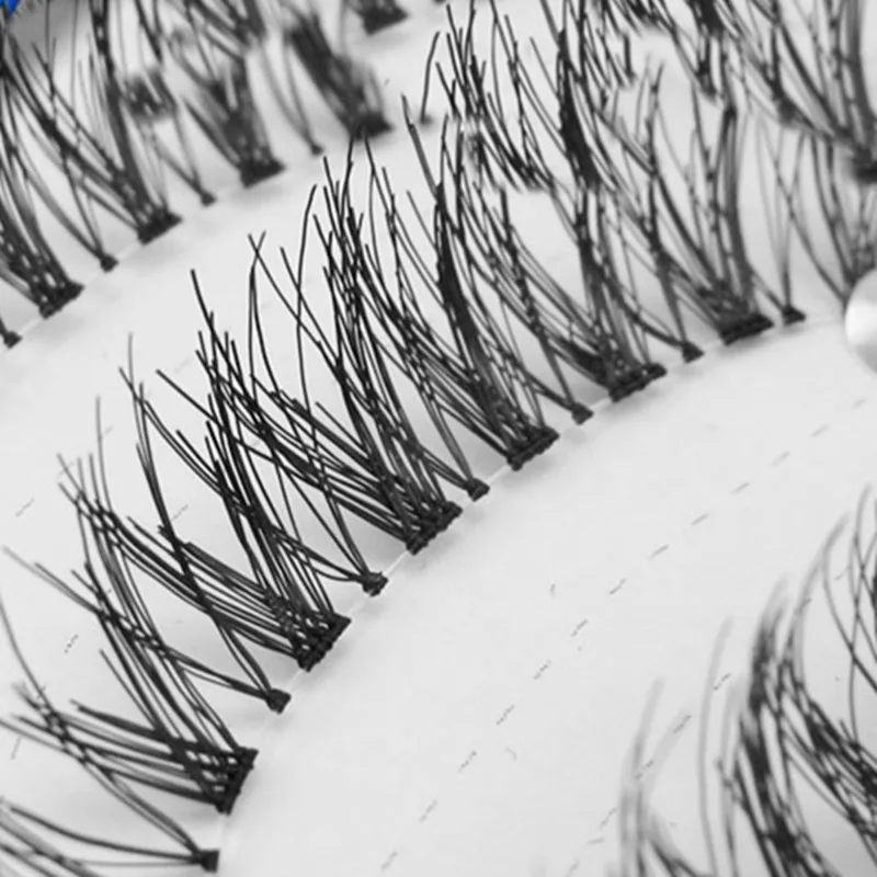 

10 Pairs New crisscross False Natural Eyelashes Handmade Black Long Thick Natural Fake Eye Lashes Makeup Beauty Tools HS-8