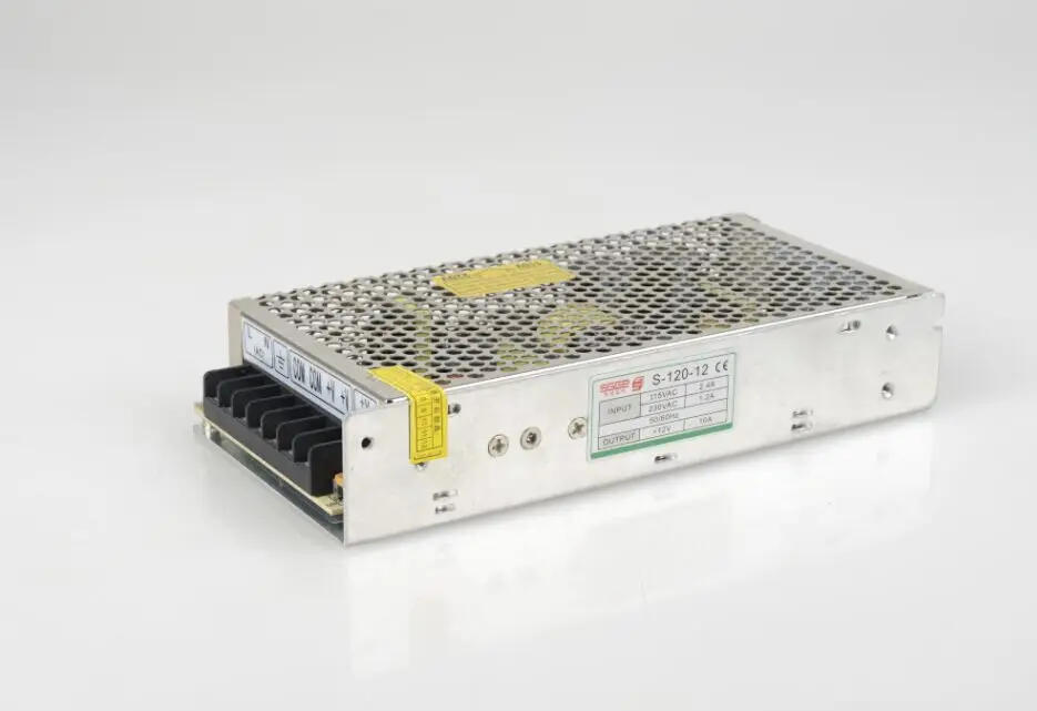 

120W 24V 5A Single Output Switching power supply for LED Strip light AC TO DC