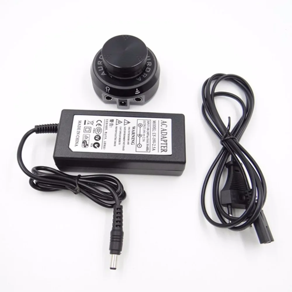 

Rainbow Change Color Voltage Tattoo Power Supply Aluminum Alloy Rotary Switch Professional Tattoo Machines Supplies new