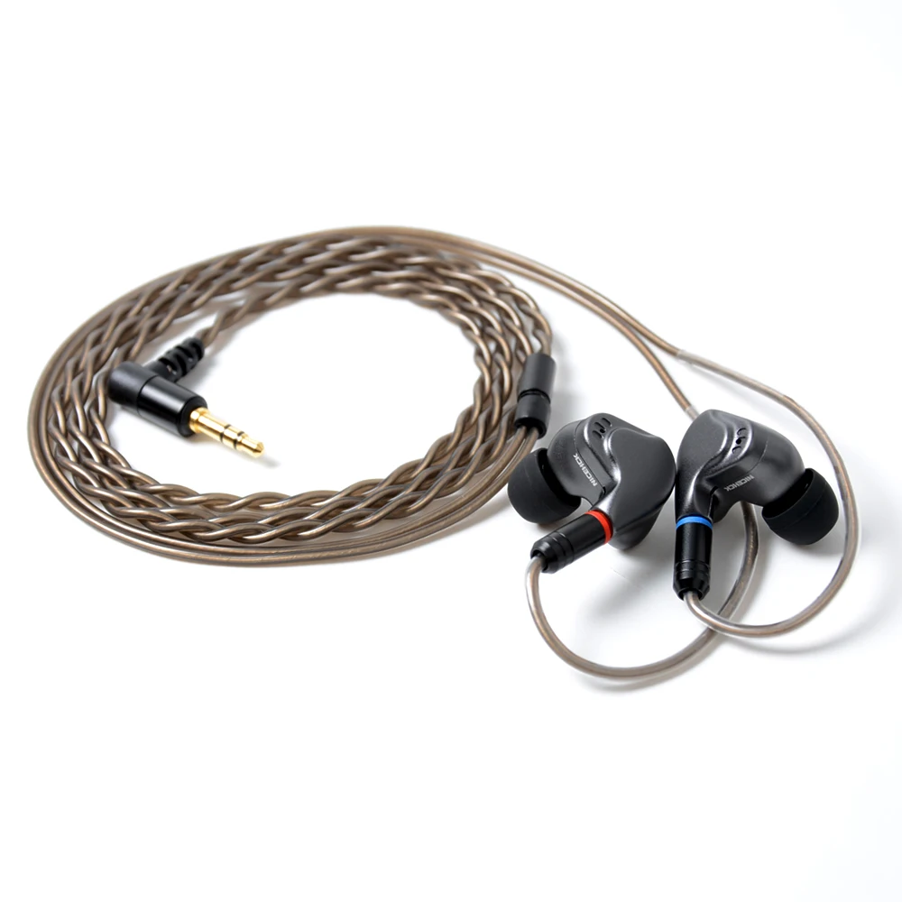 NICEHCK M6 наушники в ухо 4BA + 2DD гибридный 6 блок HIFI металлические вкладыши гарнитура