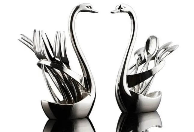 Swan Dinnerware spoon set8