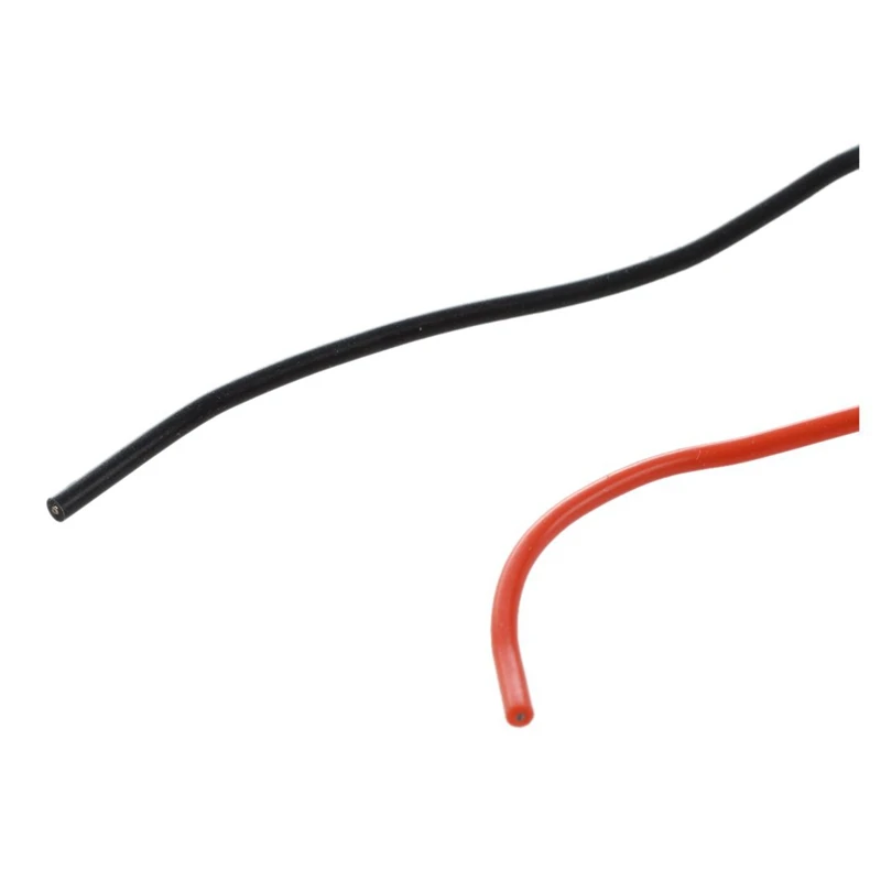 6x3 м 20 Калибр+ 24 Калибр+ 18 Калибр AWG силиконовый резиновый провод кабель красный черный гибкий