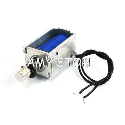 

DC 6V 3mm 10g/0.02lb Push Pull Intermittent Electromagnet Solenoid DS-0420S