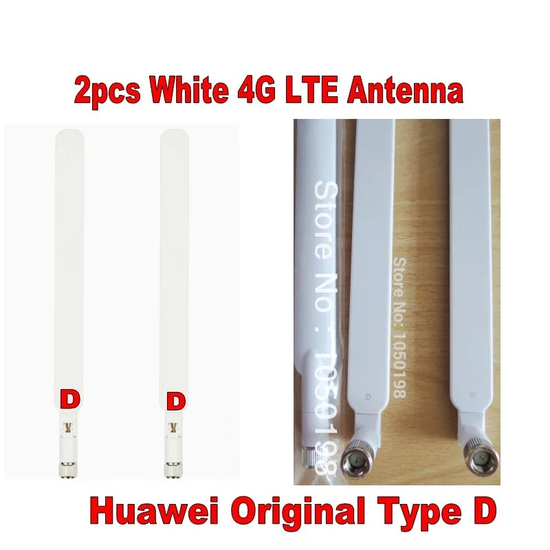

HUAWEI Original 4G LTE External 2x Antenna for B315 B310 B525 SMA D-type white