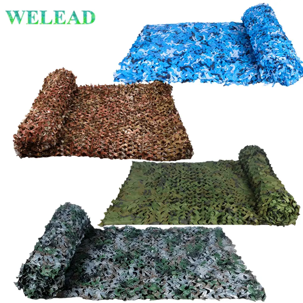 WELEAD 18 цветов 1 5x3 камуфляжная сетка Военная фотостудия тенты для автомобиля