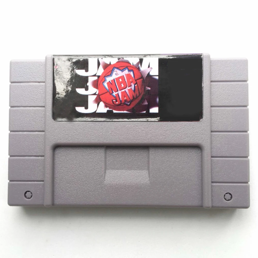 

NBA Jam USA Version 16 bit 46 pins Big Gray Game Card for NTSC Game Player