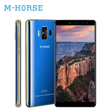 M-HORSE Pure Smartphone 5.7″ 18:9 Android 7.0 3GB RAM 32GB ROM Telefone Celular Quad Core Dual Cam 4G Fingerprint Mobile Phone