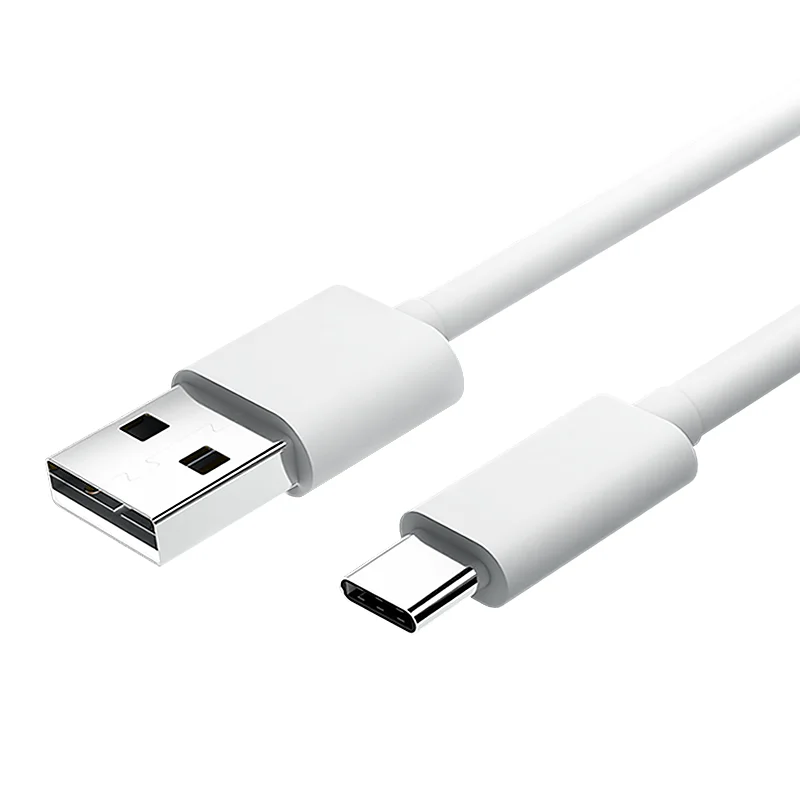 USB C кабель 2.4A Supercharge usb type C кабель для huawei P20 lite Быстрая зарядка быстрое зарядное устройство кабель для samsung S9 8 Note 9 - Цвет: White