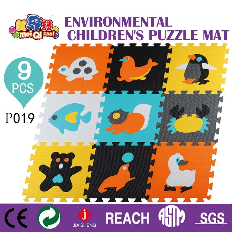 Children's soft developing crawling rugs,baby play puzzle number/letter/cartoon eva foam mat,pad floor for baby games 30*30*1cm