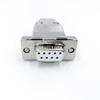 DB9 VGA Plug connector data cable plug metal case gold plated brass port socket 9pin RS232 female Male adapter ► Photo 2/5