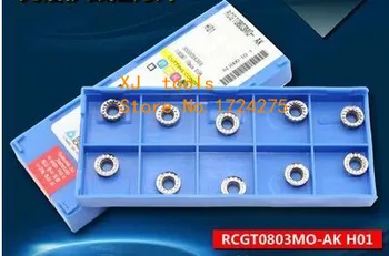 

Free shipping 10pcs RCGT0803MO-AK H01 for Aluminum CNC blade cutting tool carbide insert