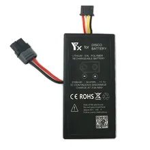 1 шт. обновленная 11,1 v 3100mah 34.41Wh Li-po Аккумуляторная батарея для Parrot Disco FPV Drone Высококачественная батарея