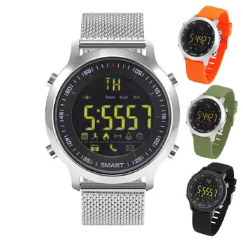 

EX18 Outdoor Smart Watch Men Waterproof 5 ATM Smartwatch Call SMS Reminder Pedometer Sport Fitness Tracker For Android iOS