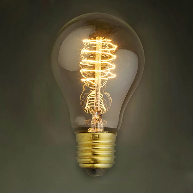 Vintage A19 AC 220V Edison Bulb E27 Incandescent Vintage Light Edison