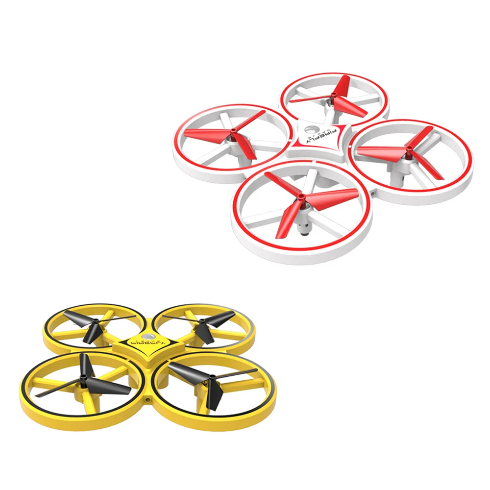 2019 Pneumatic Smart Watch Remote Control Toy Operate Aircraft Drone Remote Control Gravity Sense Aircraft Toy