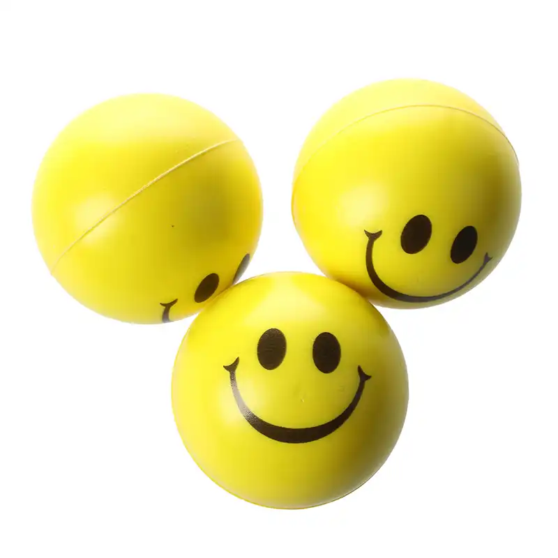 yellow stress ball