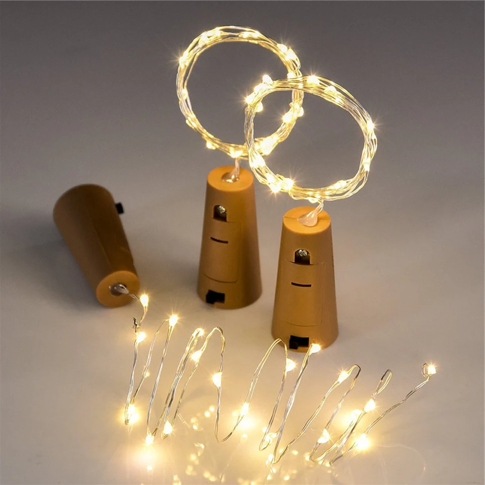 

Xsky Holiday Led Light Battery Powered Copper Wire 30Led String Fairy Lights for Bottle DIY Christmas Wedding Ramadan Decoration